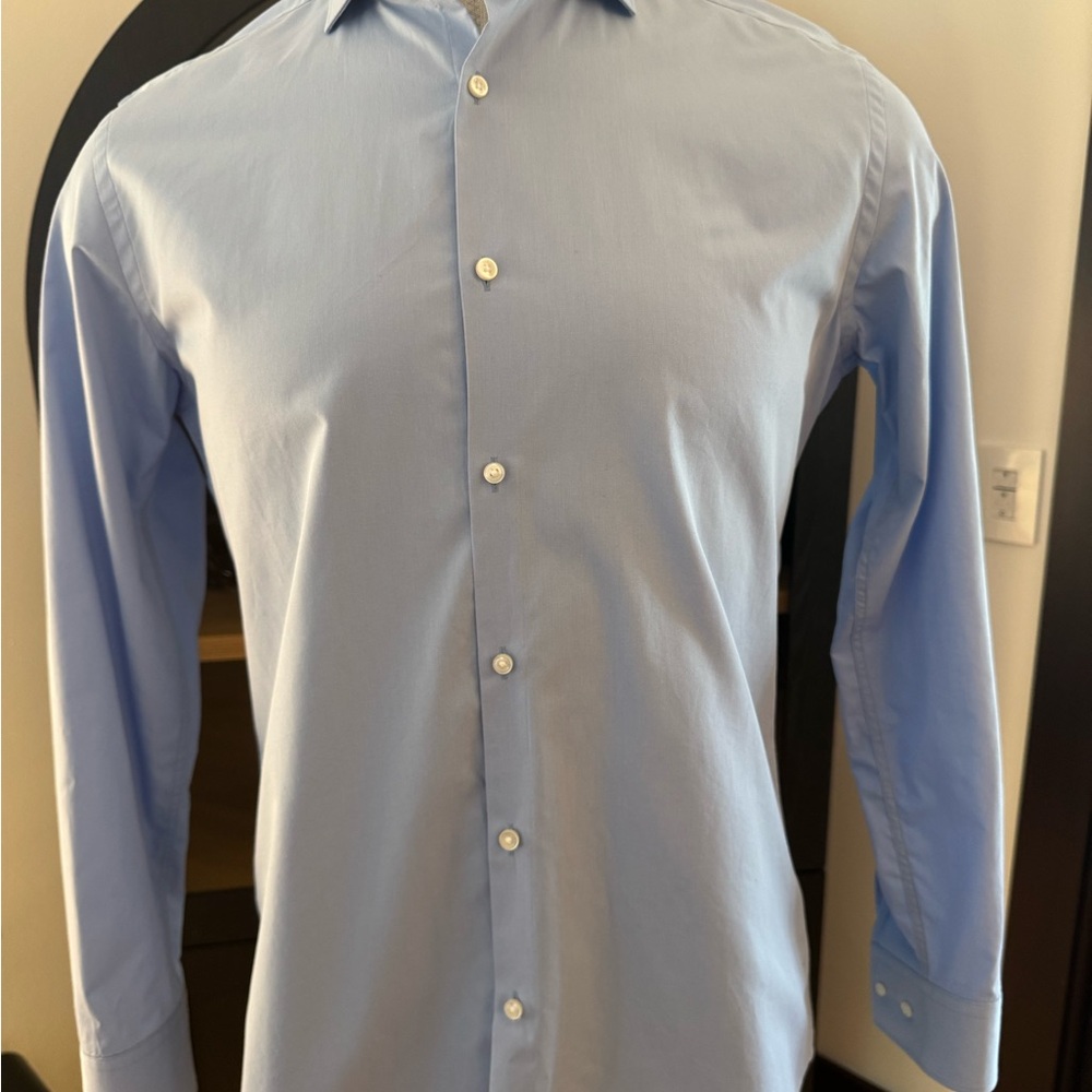 HUGO Light Blue Men's Dress Shirt